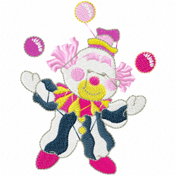 Joker Clowns Embroidery Design 6